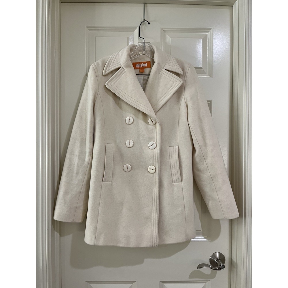 unlisted by‎ kenneth cole women wool blend jacket coat size 6